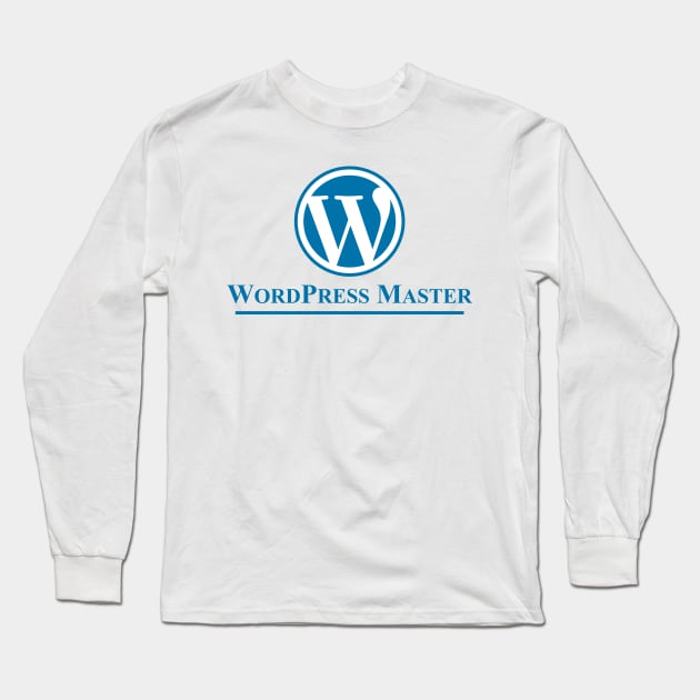 Wordpress Master Long Sleeve T-Shirt by GraphicBazaar